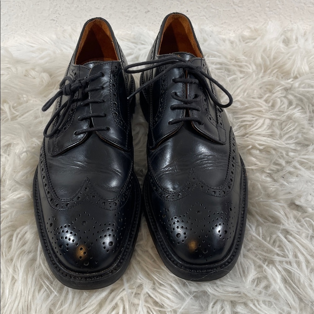 J.Crew Ludlow Leather Wingtip Lace Up Oxford Dress Shoes Size 8.5 Style 18929